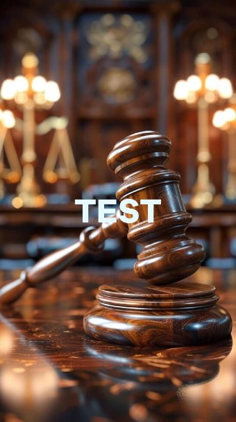 Gavel and scales of justice